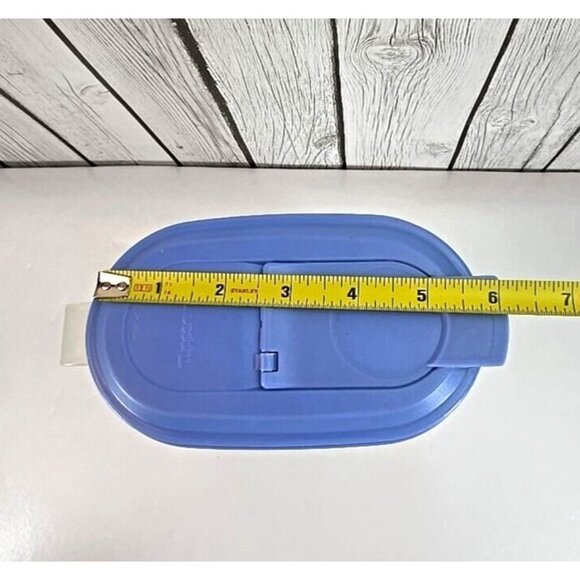 Vintage Tupperware Pitcher #2009B with Blue Lid Oval 64 oz. Capacity - Picture 11 of 11